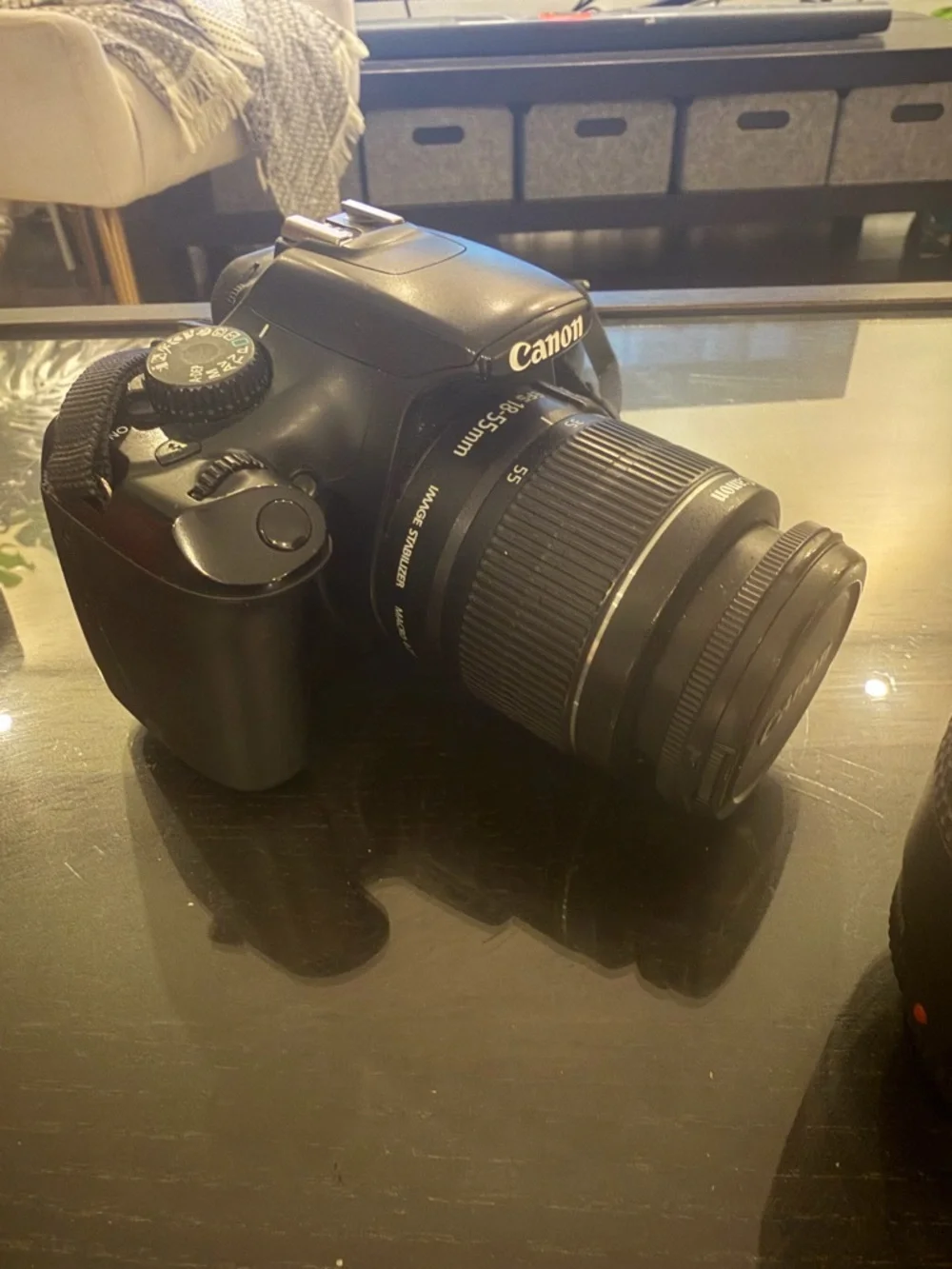 Canon EOS Rebel T3 EF-S 18-55 IS II Kit. Like new, perfectly working condition.